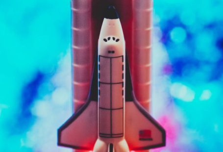 Lightbulb Rocket - Editorial Photo Of Red Rocket Ship