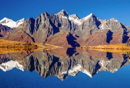 Mirror Lake - Landscape of Brown Mountain and Lake