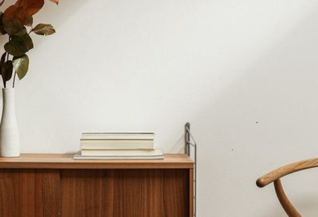 Minimalist Desk - Brown Wooden Chair Beside Brown Wooden Cabinet