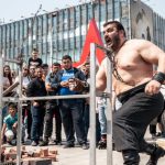 Chains Breaking - Strongman Breaking Iron Chains