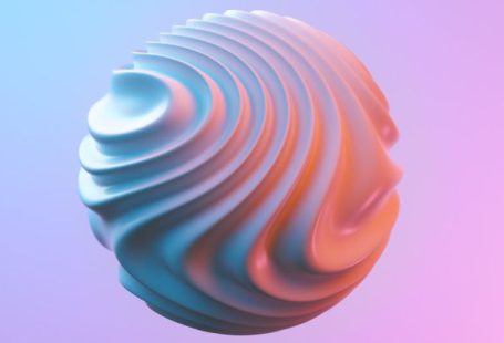 Phone Hologram - Render of Textured Ball