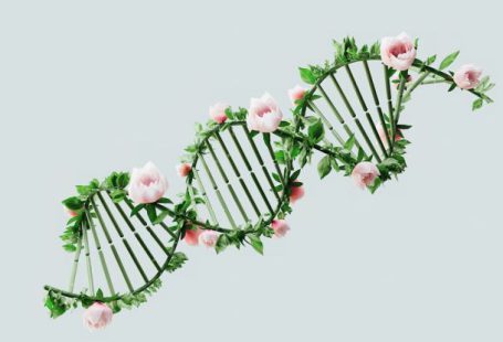 Dna Helix - An artist’s illustration of artificial intelligence (AI). This image depicts how AI could assist in genomic studies and its applications. It was created by artist Nidia Dias as part of the...