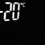 Lock Digital - Digital Device Showing Negative 20 Degrees