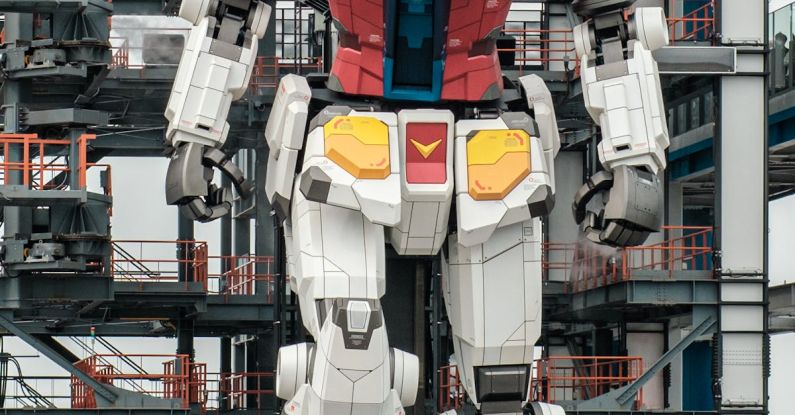 Robot Factory - Gigantic Robot in its Dock