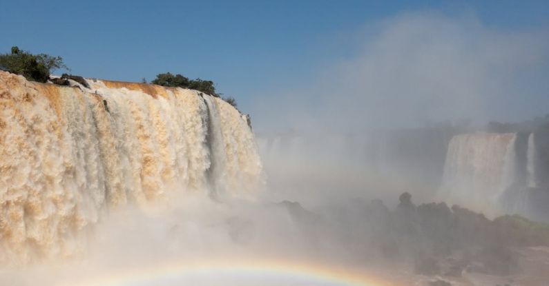 Wheelchair Rainbow - Iguazu falls, brazil, rainbow