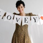 Flag Heart - Positive woman woman with romantic garland