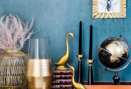 Books Globe - Assorted Gold Plated Table Figurines